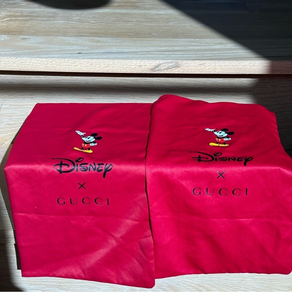 Men’s Size 9 US GUCCI x Disney Mickey Mouse Slip-on + Box +Dustbags - Picture 8 of 17
